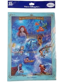Disney - クリアホルダー Amazon | ディズニー クリアホルダー 5枚 A4 水彩画風イラスト